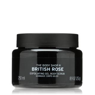 The Body Shop British Rose Exfoliating Gel Body Scrub 250 mL