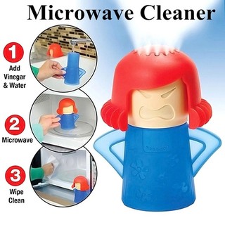 Angry Mama Microwave Cleaner Steam Kitchen Gadget Tools