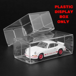 25x 1:64 Clear Plastic PVC Display Box Show Case For Diecast Model Toy Car COD