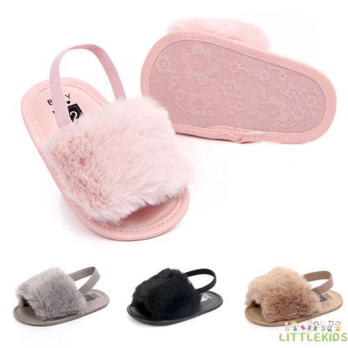 ♪✿✿♪Infant Baby Girl Summer Sandals Anti-slip Flip-flop