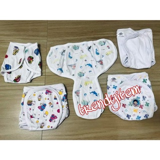 3pcs newborn washable cloth diaper cotton
