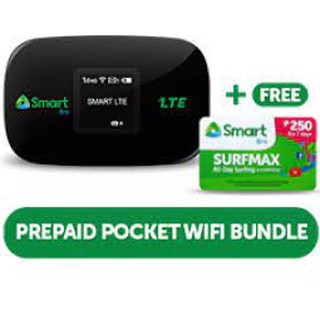 Smart Bro™ New* Lte Smart Pocket Wifi Free 250 Surfmax Unlockdown Work Where You Want