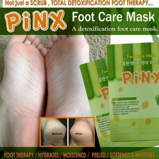pinx foot care mask foot peeling mask