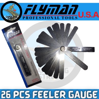 FLYMAN 26 PCS FEELER GAUGE / THICKNESS GAUGE / FEELER GAGES / ORIGINAL FLYMAN / CAR MEASURING TOOLS