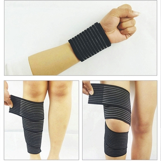 High-strength Elastic Band Breathable Wrap Ankle Support Brace Compression Knee Pad Calf Guard Elbow Pads Wrist Ankle Hand Support Wrap Sports Bandage Strap
