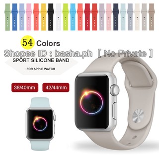 liquid Silicone Strap Apple Watch 5 4 3 2 1 iwatch 38/40 42/44 Mm Sports Band