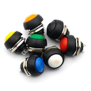 12mm PBS-33B Waterproof Momentary ON OFF Push Button Swithch Mini Round Switch