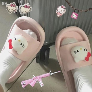 ✵❈Girl heart slippers female summer home indoor non-slip flip-flop Korean sandals and slippers femal
