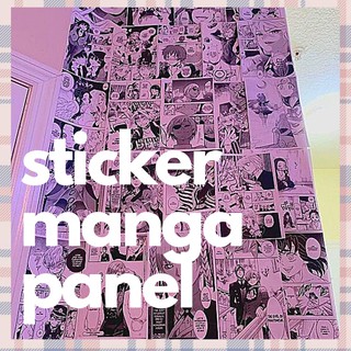 Sticker Manga Panel A6 (pls read description)