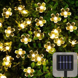 50/100 LED Lights Solar Christmas Lights Outdoor Waterproof Fairy Light Party Light