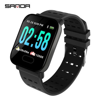 SANDA Sports Fitness LED Display Smart Watch