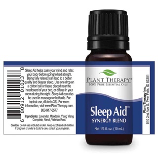 Plant Therapy Sleep Aid Essential Oil Synergy 10ml