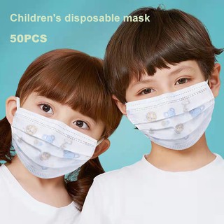 3Ply Disposable Face mask For Kids 50pcs