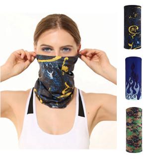 DreamH☛ Neck Gaiter Bandana Half Face Mask Headband Ice Silk Face Cover Balaclava Scarf ❀