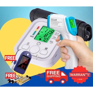 PACKAGE 1 Digital Blood Pressure Monitor - Arm Pulse Oximeter