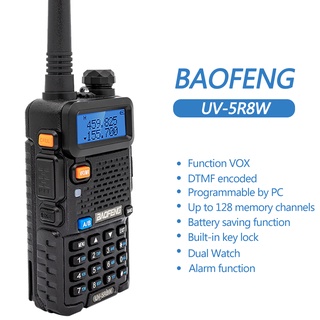 2pcs Real 5W/8W Baofeng UV-5R Walkie Talkie UV 5R Powerful Amateur Ham CB Radio Station UV5R Dual Ba (2)