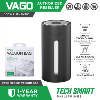 VAGO Portable Vacuum Compressor Travel Luggage Space Saver