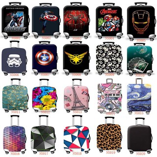 suitcase case□Medium Elastic Travel Luggage Cover Suitcase Protector