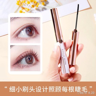 ❂✔Fine brush head mascara, waterproof, elongated, natural curling, thick and long-lasting, extremely