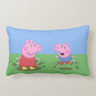 Peppapig Mini Pillow 8 inches x 11 inches