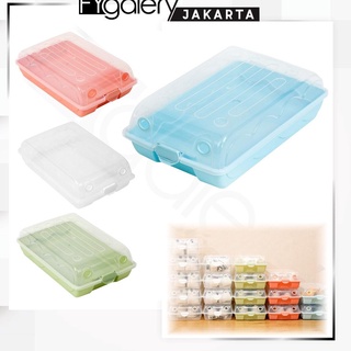 . Fygaleryjakarta - HL0199 Transparent Plastic Shoe Box Storage Shoe Box Shoe Stor