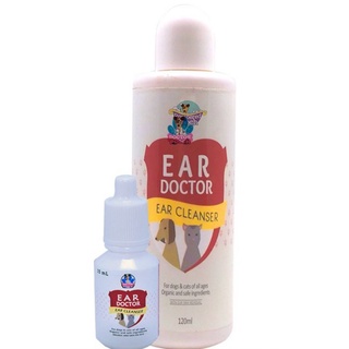 DOCTOR POOCH EAR DOCTOR / EAR CLEANSER FOR DOGS &CATS 120ML / 30ML