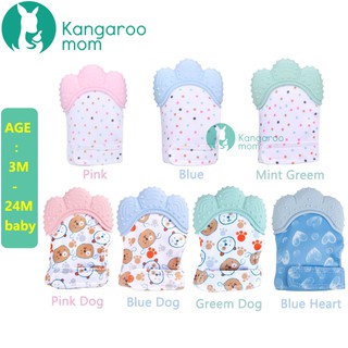 1pcs Baby Mitten Teething Glove Candy Wrapper Sound Teether