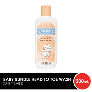 Baby Bundle sunny smiles head to toe wash 200ml