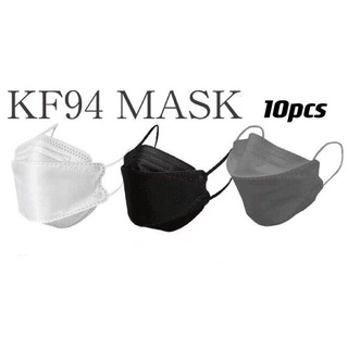 KF94 Korean10Pcs Face Mask Non-woven Protection Filter 3D Anti Viral Mask Korea Style KN95