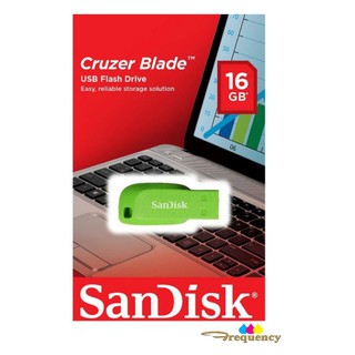 Sandisk Cruzer Blade USB Flash Drive 16GB Green