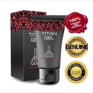 Titan Gel For Men With Manual (Black)