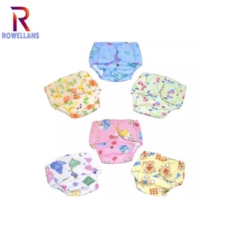 Lucky Cj Plastic Diaper Washable Diaper 2pcs Assorted Design