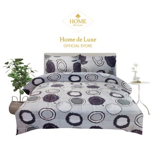 [5in1 Comforter Set] Home de Luxe 5in1 Comforter Blanket Set - Circle Abstract