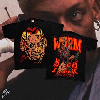 HELLO, OLD DAYS - WORM - AS GOOD AS I WANNA BE - DENNIS RODMAN TRIBUTE SHIRT