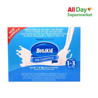 Bonakid Milk Supplement 3+ 1.6Kg Box