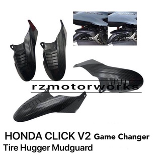 tire hugger rear fender mud guard for click i 125/150 v1 v2 game changer