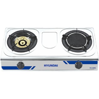 HYUNDAI Stainless Steel Two Burner in One HG-A211S