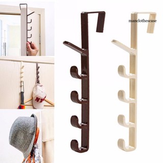 MCC Multifunctional Door Back Hanger Hook Clothes Storage Holder Towel Hanging Rack
