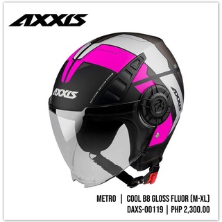 Axxis Metro Helmet Halfface (smoke lens)