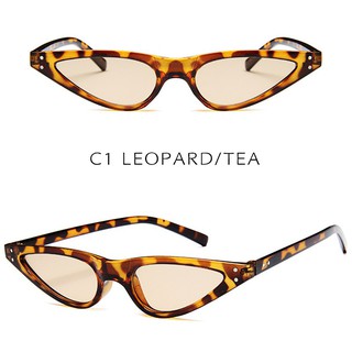 ✨Stock On Hand✨INS Fashion Retro Cat Eye Small Sunglasses (9)