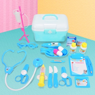 Kids Doctor Medical Box Toy Set Pretend Play Themed Doctor Toy Playset For Toddler Girls Boys