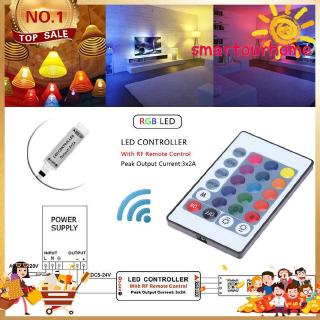 5-24V 24 Keys IR Wireless RGB Controller Remote Controller for LED Strip Rieccy.ph