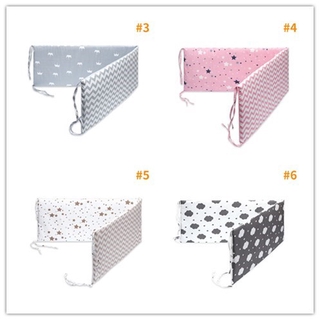 Printing Baby Bed Bumper Cotton Safety Crib Supplies VI0140 (8)