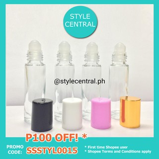 PROMO 100 pcs Pink/Gold/Black/White Liptint/Oil/Perfume Roller Bottle (100 pcs per pack) (4)