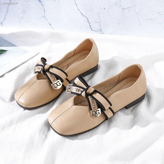 Size 35-43 Large size women s shoes 41 peas shoes female fairy shoes gentle Mary Jane single shoes one-step grandma shoes 42