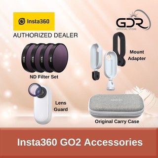 Insta360 GO2 Accessories/Carry Case/ND Filter/Lens Guard/Mount Adapter Bundle0