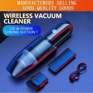 Ang bagong๑☋6000PA Portable Car Vacuum Wireless Cordless Vacum household Handheld Vacuum Cleaner Wet