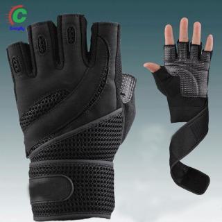 【Any 2 get 2% off 】Fitness Gym Body Building Training Fitness Gloves Sports