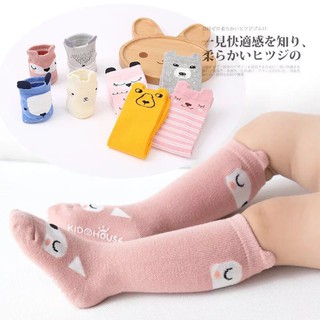 Cutie Baby Stockings For 0-2y Cartoon socks for baby with Ears Anti-Slip