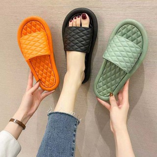 【spot goods】❡▧Ins Home Non-Slip Silent Indoor Comfortable Rubber Slippers #CTY-400